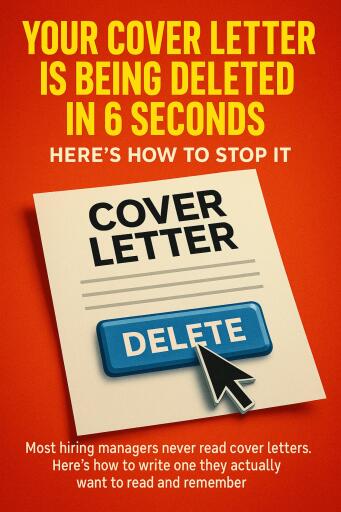 Your Cover Letter Is Being Deleted in 6 Seconds Here's How to Stop It