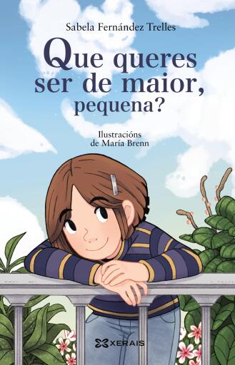 Portada del libro «Que queres ser de maior, pequena?», de Sabela Fernández Trelles