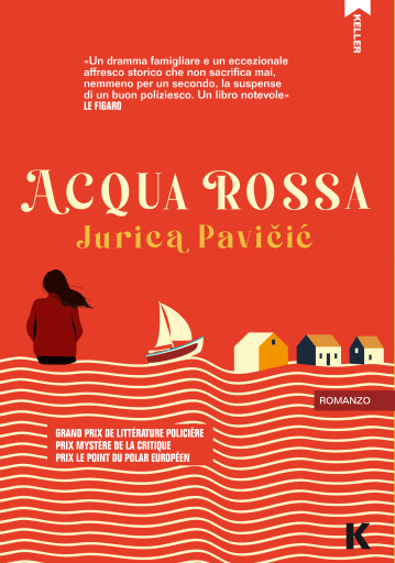Portada del libro «Acqua rossa», de Jurica Pavicic