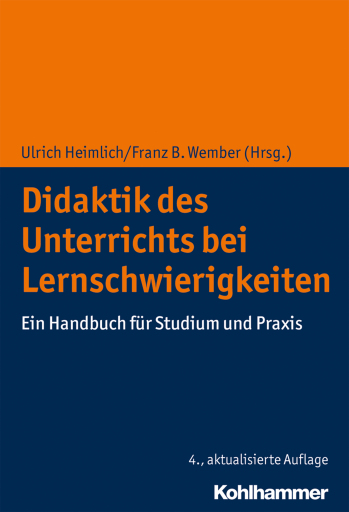 Portada del libro «Didaktik des Unterrichts bei Lernschwierigkeiten»