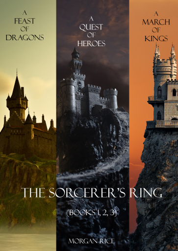 Portada del libro «Sorcerer's Ring Bundle (Books 1 ,2, and 3)», de Morgan Rice