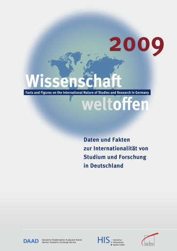 Portada del libro «Wissenschaft weltoffen 2009»