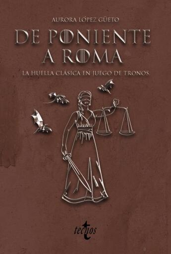 Portada del libro «De Poniente a Roma», de Aurora López Güeto