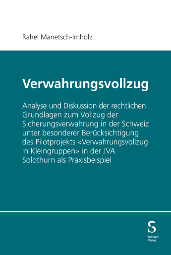 Verwahrungsvollzug