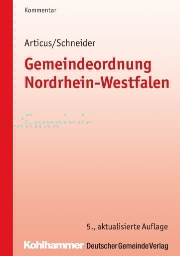 Gemeindeordnung Nordrhein-Westfalen