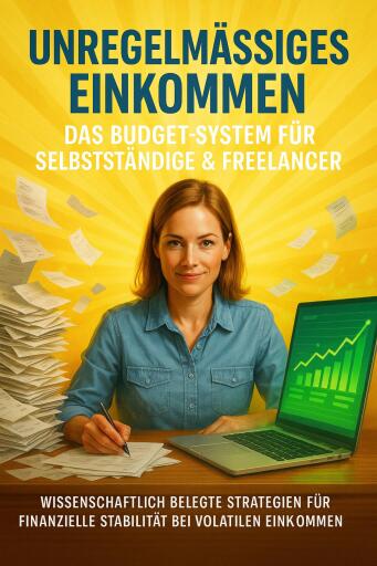 Unregelmäßiges Einkommen: Das Budget-System für Selbstständige & Freelancer