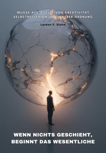 Portada del libro «Wenn nichts geschieht, beginnt das Wesentliche», de Loreen F. Stone