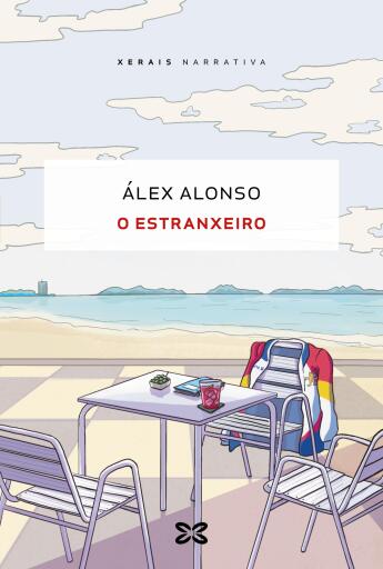 Portada del libro «O estranxeiro», de Álex Alonso