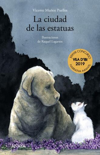 Portada del libro «La ciudad de las estatuas», de Vicente Muñoz Puelles