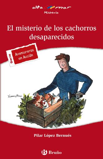 Portada del libro «El misterio de los cachorros desaparecidos», de Pilar López Bernués