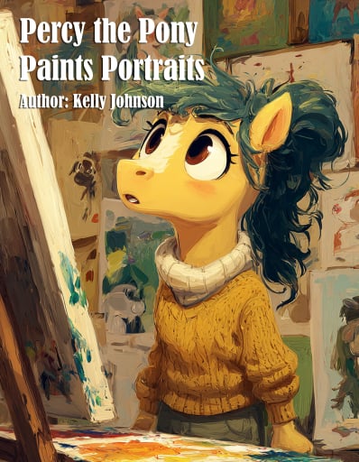 Percy the Pony Paints Portraits