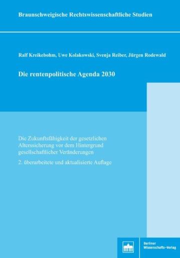 Die rentenpolitische Agenda 2030