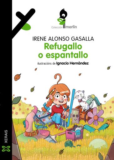 Portada del libro «Refugallo o espantallo», de Irene Alonso Gasalla
