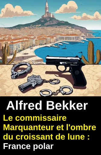 Portada del libro «Le commissaire Marquanteur et l'ombre du croissant de lune : France polar», de Alfred Bekker