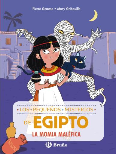 Portada del libro «Los pequeños misterios de Egipto, 2. La momia maléfica»