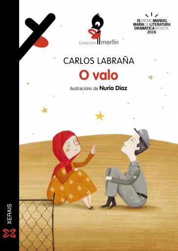Portada del libro «O valo», de Carlos Labraña