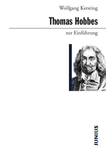 Portada del libro «Thomas Hobbes zur Einführung», de Wolfgang Kersting