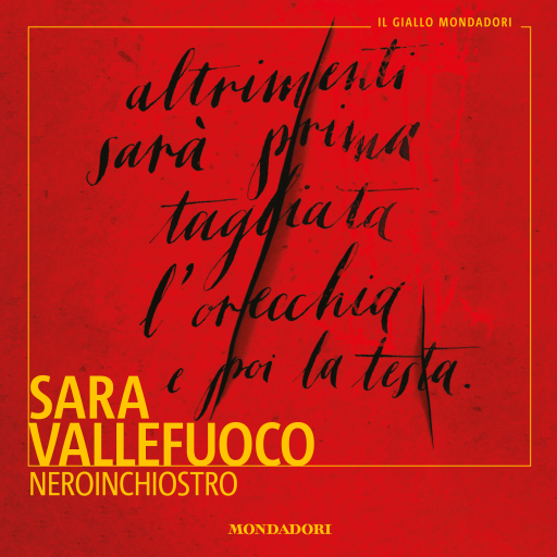 Portada del audiolibro «Neroinchiostro», de Vallefuoco Sara