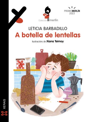 Portada del libro «A botella de lentellas», de Leticia Barbadillo