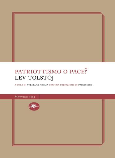 Patriottismo o pace?