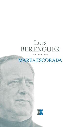 Portada del libro «Marea escorada», de Luis Berenguer