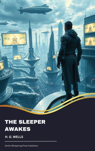 Portada del libro «The Sleeper Awakes», de H. G. Wells