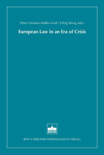 Portada del libro «European Law in an Era of Crisis»