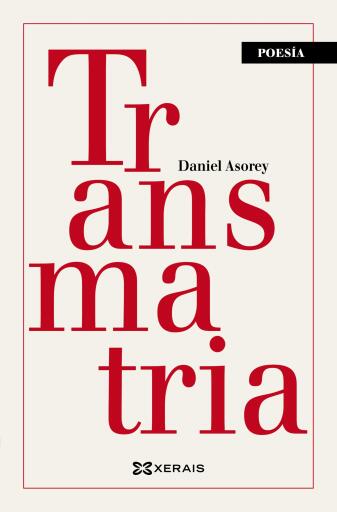 Portada del libro «Transmatria», de Daniel Asorey