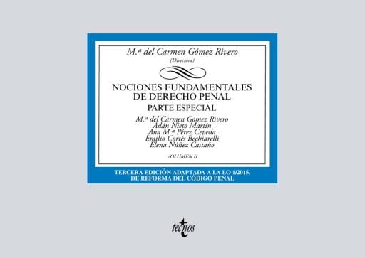 Nociones fundamentales de Derecho Penal