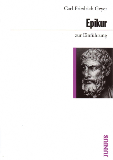 Portada del libro «Epikur zur Einführung», de Carl-Friedrich Geyer