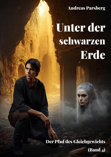 Portada del libro «Unter der schwarzen Erde», de Andreas Parsberg