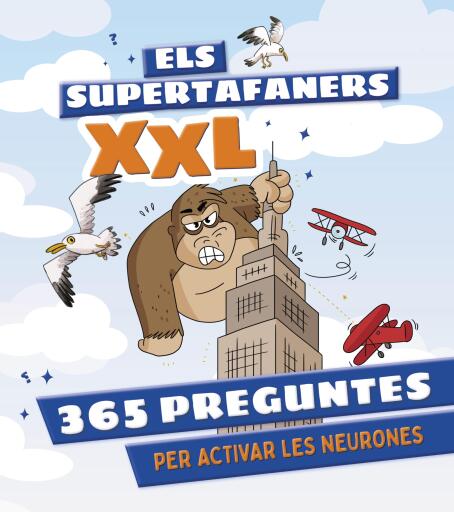 Portada del libro «Els Supertafaners XXL. 365 preguntes per activar les neurones», de Vox Editorial