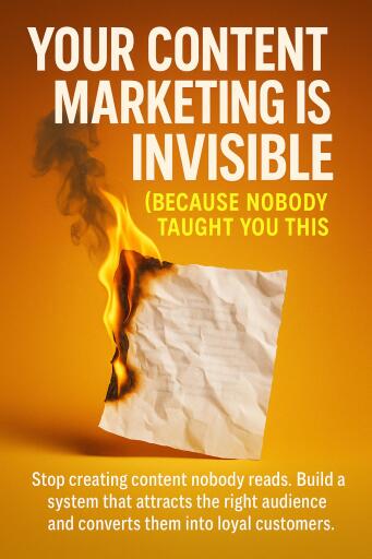 Your Content Marketing Is Invisible Because Nobody Taught You This