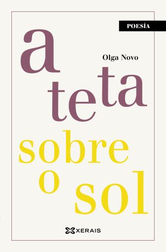 Portada del libro «A teta sobre o sol», de Olga Novo