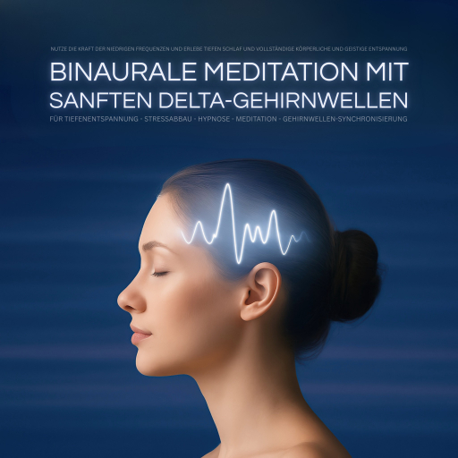 Binaurale Meditation mit sanften Delta-Gehirnwellen für Tiefenentspannung - Stressabbau - Hypnose - Meditation - Gehirnwellen-Synchronisierung