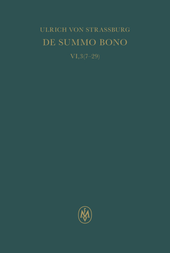 De summo bono. Liber VI, Tractatus 3,7–29