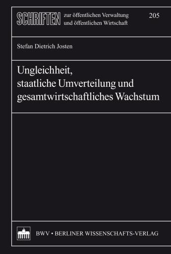 Ungleichheit, staatliche Umverteilung und gesamtwirtschaftliches Wachstum