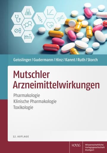 Portada del libro «Mutschler Arzneimittelwirkungen», de Thomas Gudermann, Burkhard Hinz