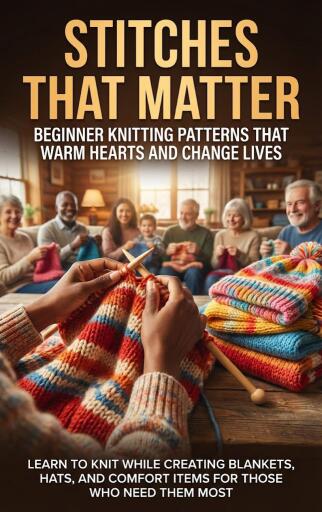 Stitches That Matter: Beginner Knitting Patterns That Warm Hearts and Change Lives