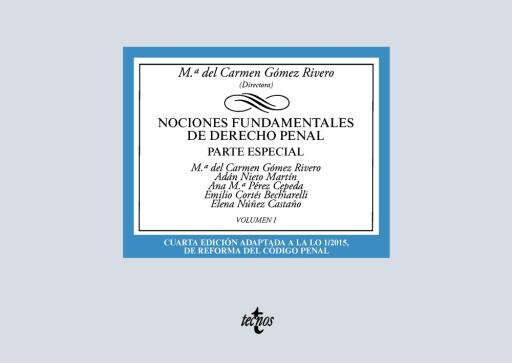 Nociones fundamentales de Derecho Penal