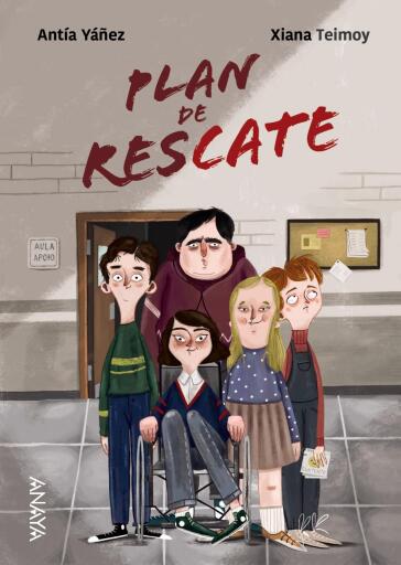 Portada del libro «Plan de rescate», de Antía Yañez