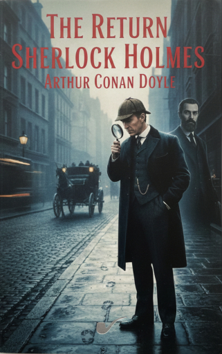 Portada del libro «The Return of Sherlock Holmes», de Arthur Conan Doyle