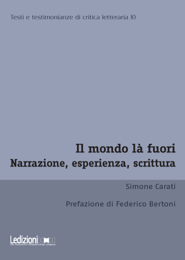 Portada del libro «Il mondo là fuori», de Simone Carati