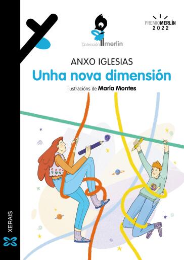 Portada del libro «Unha nova dimensión», de Anxo Iglesias