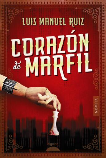 Portada del libro «Corazón de marfil», de Luis Manuel Ruiz García