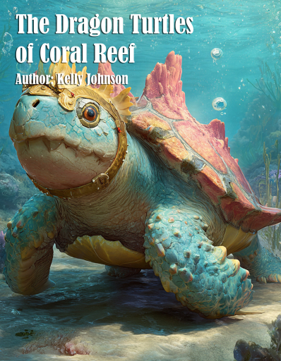 Portada del libro «The Dragon Turtles of Coral Reef», de Kelly Johnson