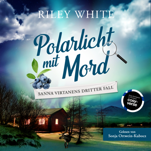 Portada del audiolibro «Polarlicht mit Mord», de Riley White