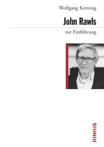 Portada del libro «John Rawls zur Einführung», de Wolfgang Kersting