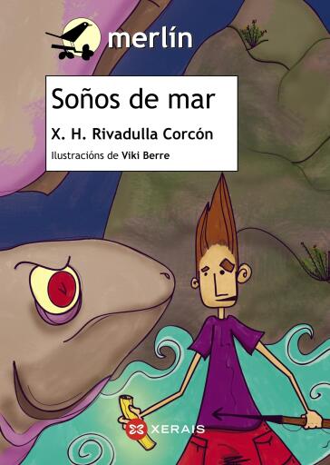 Portada del libro «Soños de mar», de X. H. Rivadulla Corcón
