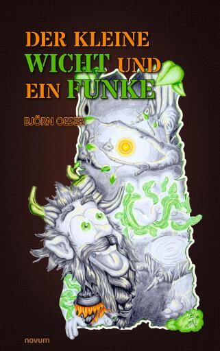 Portada del libro «Der kleine Wicht und ein Funke», de Björn Oeser